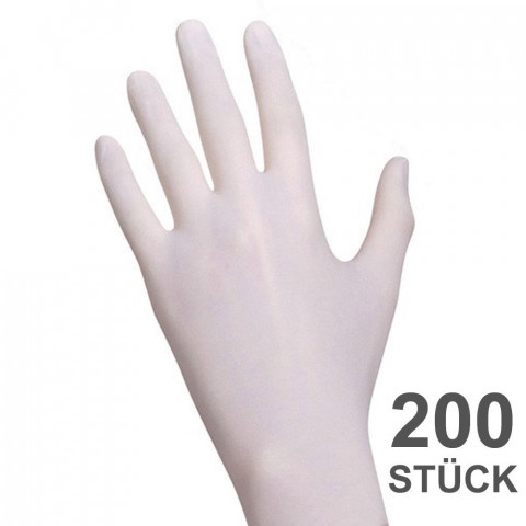 'Nitril Soft 200 Handschuhe, weiß'