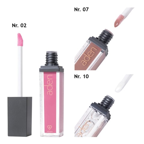 'ADEN Vegan Lipgloss 5 ml'