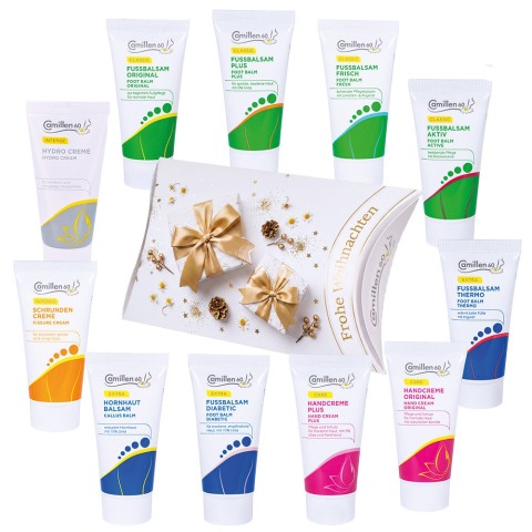'Kleine Tuben 30 ml, 12x mit Geschenkschachteln'
