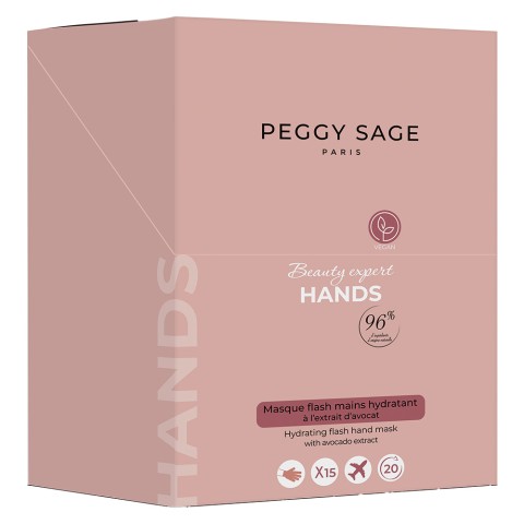 'Peggy Sage Display 15 x Feuchtigkeitsspendende Handschuhe mit Avocadoextrakt'