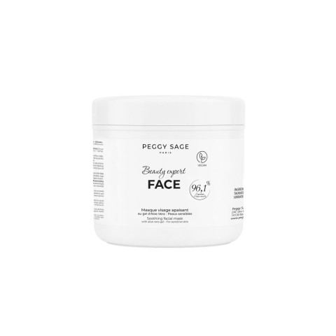 'Peggy Sage Beruhigende Gesichtsmaske mit Aloe-Vera-Gel - 500 ml'