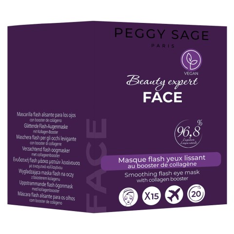 'Peggy Sage Display 15 x Glättende Augenmaske mit Kollagen-Booster'