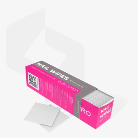 'SMART Nail Wipes white, 400 fusselfreie Einmal-Tücher'