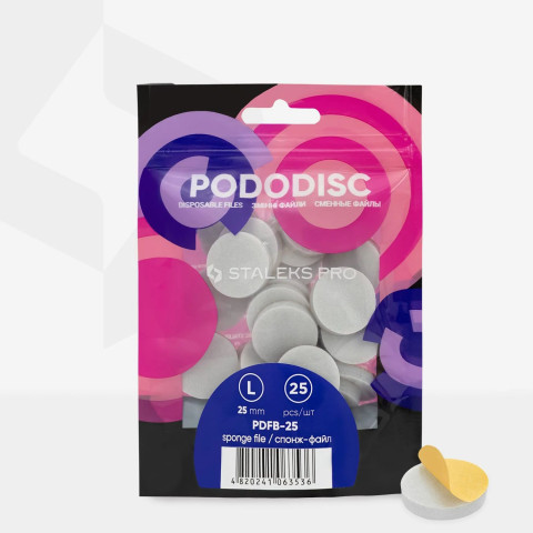 'Supersoft-Einwegfeilen PODODISC L, 25mm, 180er (25 Stk.)'