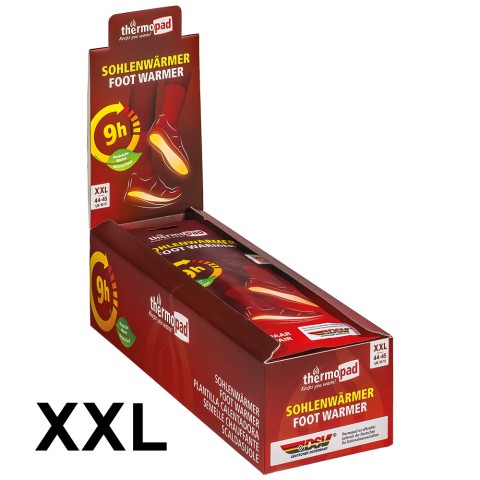 'Thermopad - Sohlenwärmer XXL (Gr. 44-45), 10 Paar'
