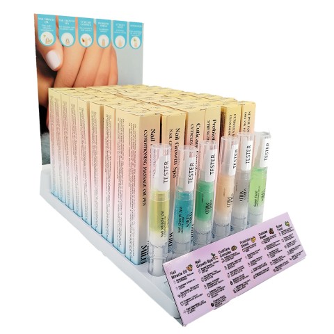'Wild & Mild Nagelstift-Display, 6 x 9 Stück inkl. Tester'