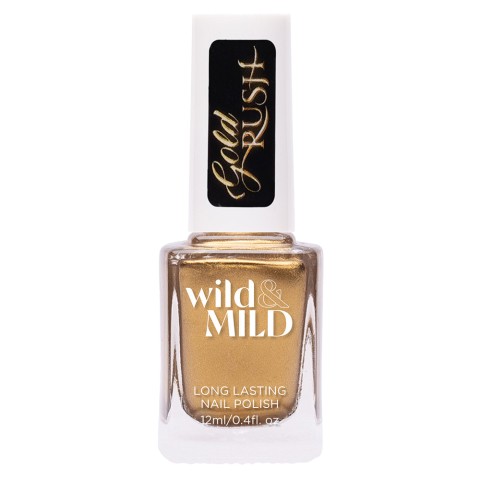 'Wild & Mild Nagellack 12 ml - Gold Flakes'