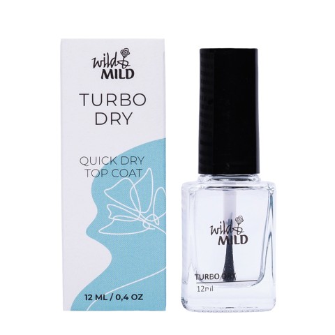 'Wild & Mild Top Coat Turbo Dry 12 ml'