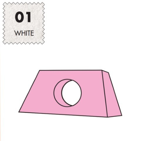 'Kopfteilbezug Maxi, Frottee - 01 white'
