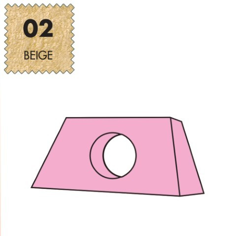 'Kopfteilbezug Maxi, Frottee - 02 beige'