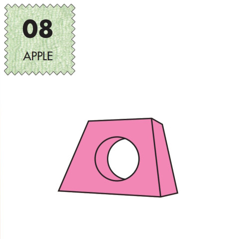 'Kopfteilbezug Medium, Frottee - 08 apple'