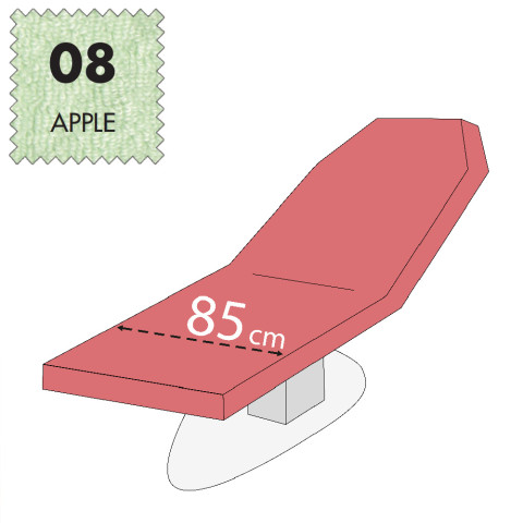 'Wellnessliegenbezug, Frottee - 08 apple'