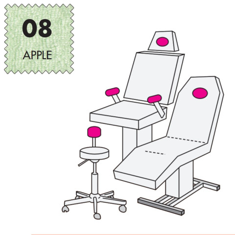 'Hockerbezug Micro, Frottee - 08 apple'
