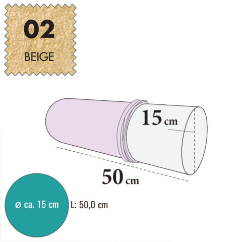 'Bezug für Knierolle, Frottee - 02 beige'