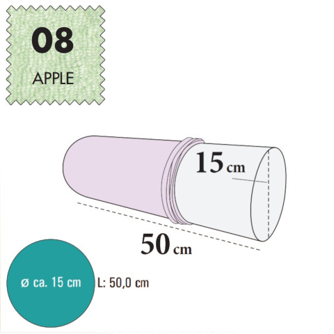 'Bezug für Knierolle, Frottee - 08 apple'