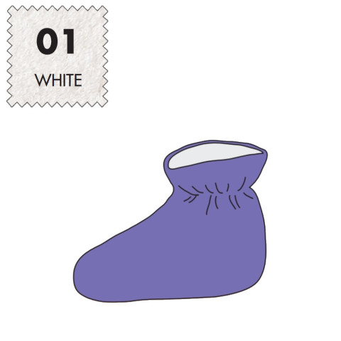 'Studio-Fuß-Pack, Frottee - 01 white'