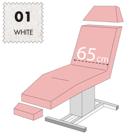 'Set - Liegenbezug 3-teilig, Frottee - 01 white'