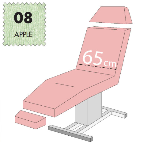 'Set - Liegenbezug 3-teilig, Frottee - 08 apple'