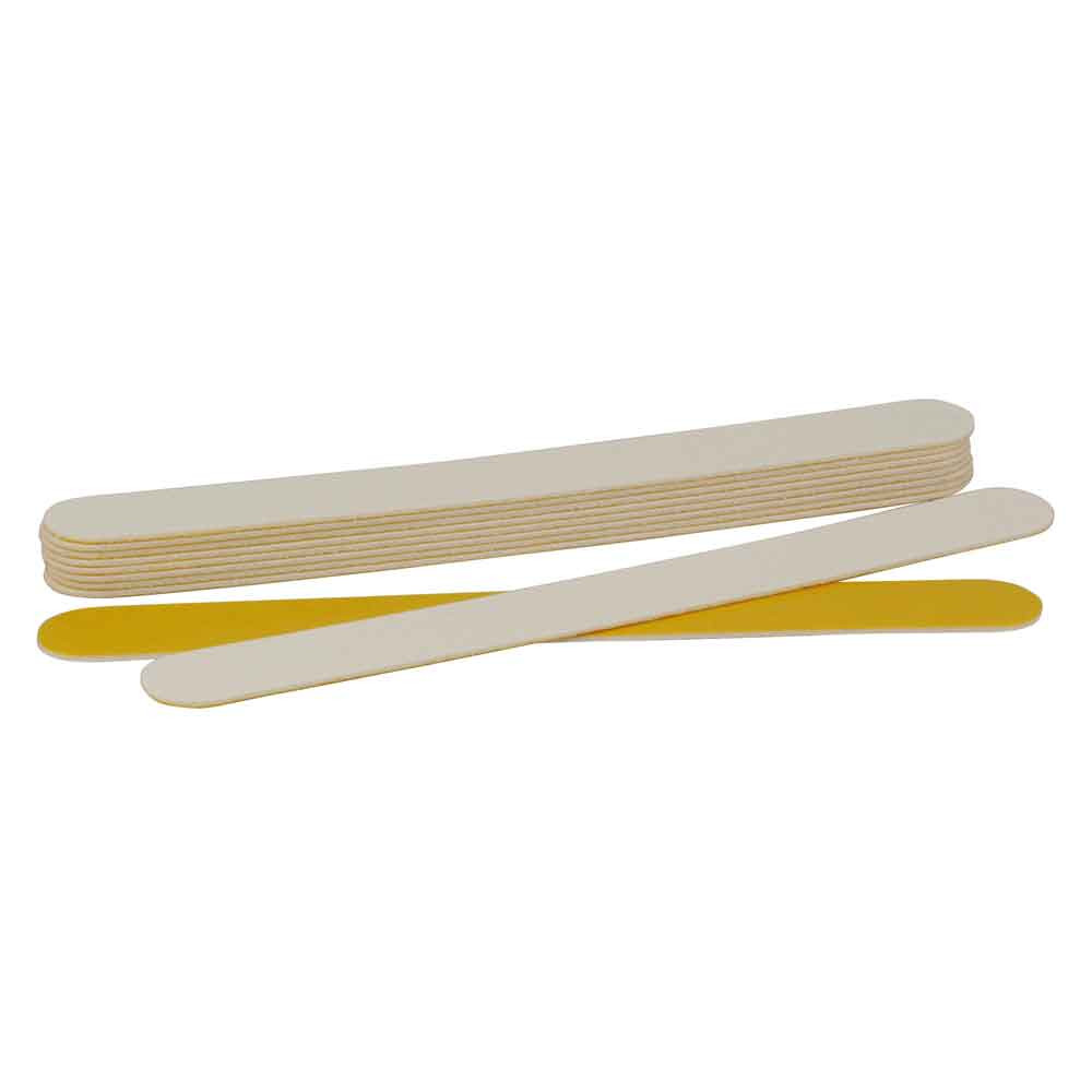 Feilflächen 10er-Pack, weiß, Körnung 100