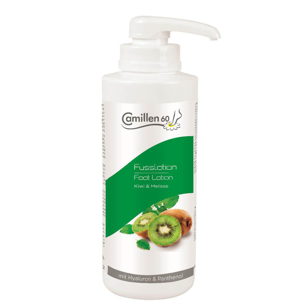 FUSSLOTION KIWI & MELISSE 500ml - mit Spender