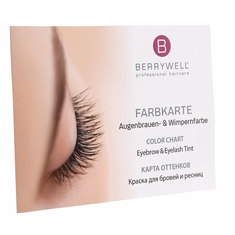 Berrywell Farbkarte Eyelash Tint Colours Cosmetics RAUE GmbH