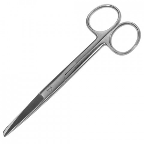 'Bandage Scissor 14 cm with straight 45 mm cutting edge'