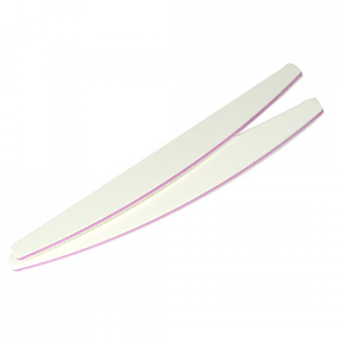 'Profi Half Moon File, core pink, fine 240/240'