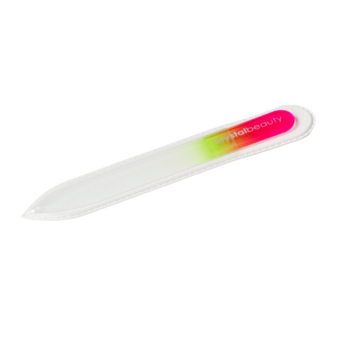 'Glass file MINI pink/green, 90 mm'