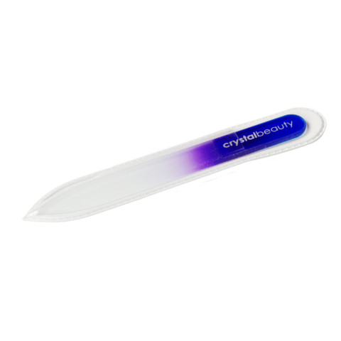 'Glass file MINI blue/violet, 90 mm'