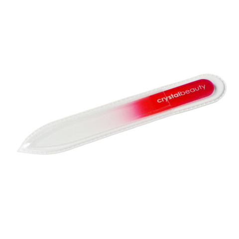 'Glass file MINI pink/orange, 90 mm'