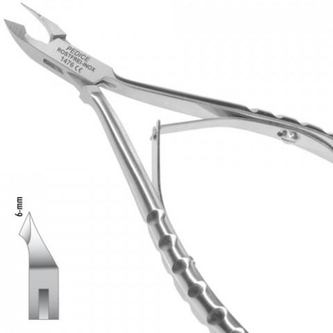 'PEDICE Cuticle Nipper, 11,5 cm, Cutting Edge 6 mm'