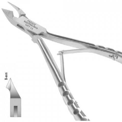 'PEDICE Cuticle Nipper, 11,5 cm, Cutting Edge 8 mm'