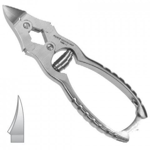 'Nail Cutter 15.5 cm with double action and 20 mm cutting edge'