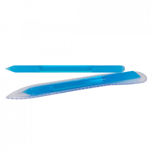 'Glass Manicure Sticks, blue'