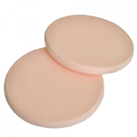 'Make Up Sponges 2 pieces pack, round, latex'