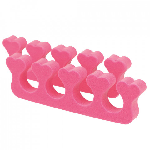 'Toespreader Hearts 1 pair, pink'