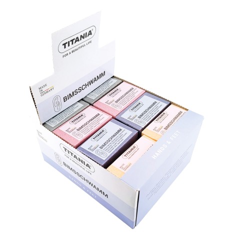 'Mini Callus Sponge, 24 pcs Display'