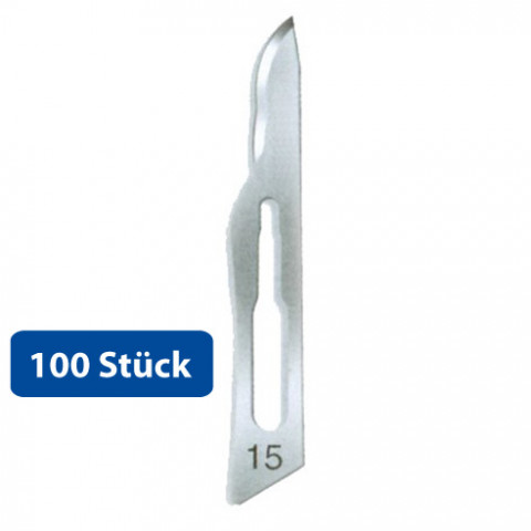 'Surgical Blades No.15, 100 pieces'