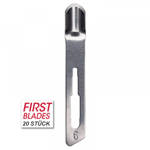 'Gouge Blades 6 mm, 20 pcs'