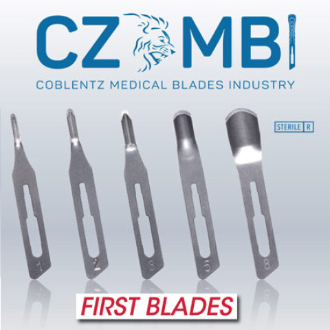 'First Blades, Gouche Blades Sample Set 25 pcs'