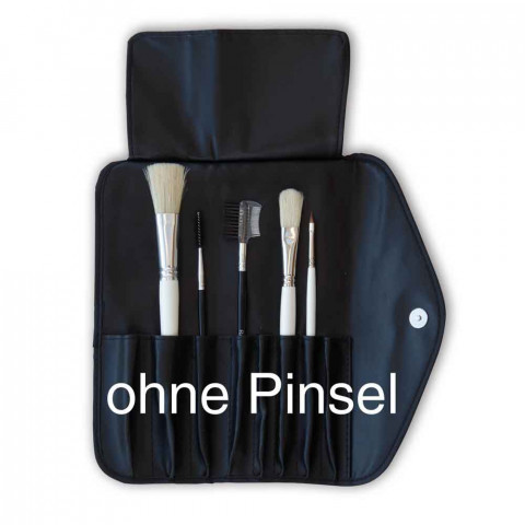 'Pinsel-Tasche 8 Einsteckfächer, schwarz'