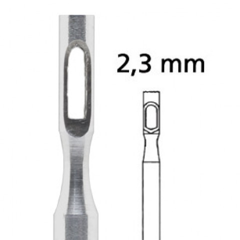 'PEDICE Drill hollow/sharp Type 225, Ø 2.3 mm, stainless'