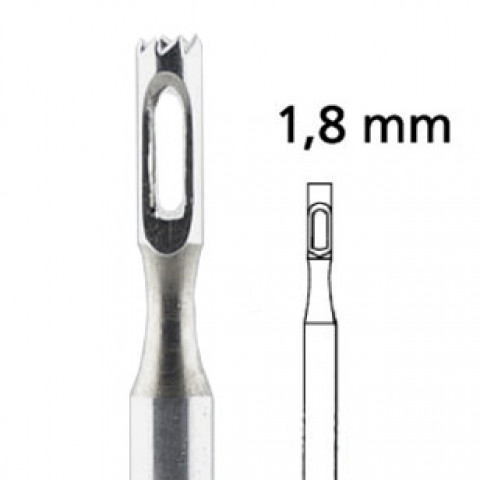 'PEDICE Drill hollow/toothed Type 224, Ø 1.8 mm, stainless'