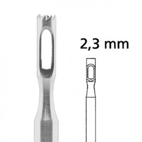 'PEDICE Drill hollow/toothed Type 224, Ø 2.3 mm, stainless'