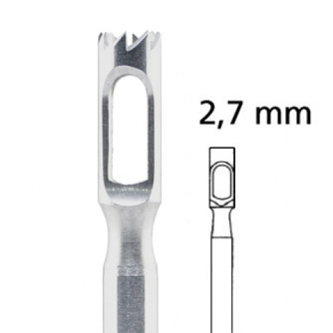 'PEDICE Drill hollow/toothed Type 224, Ø 2.7 mm, stainless'