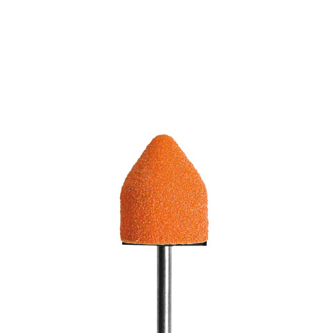 'LUKAS Podo-Schleifkappen 10mm SPITZ, MITTEL (10 Stück)'
