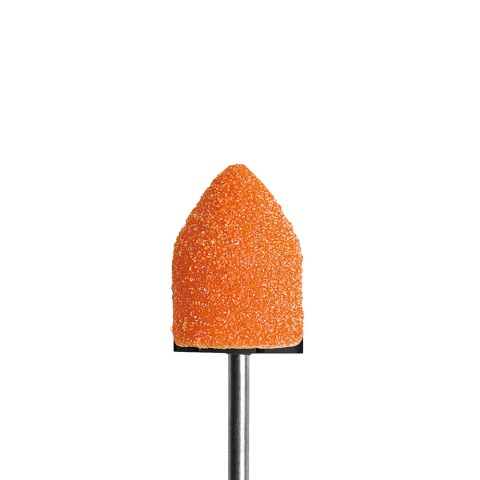 'LUKAS Podo-Schleifkappen 13mm SPITZ, GROB (10 Stück)'