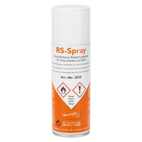 'RS-Spray sterilizable rust protection spray'