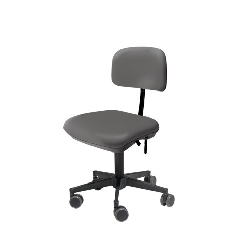 'Stuhl small ohne Armlehne, platingrau'