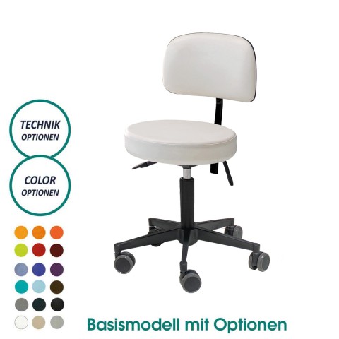 'Stuhl mit rundem Sitz, Basismodell'